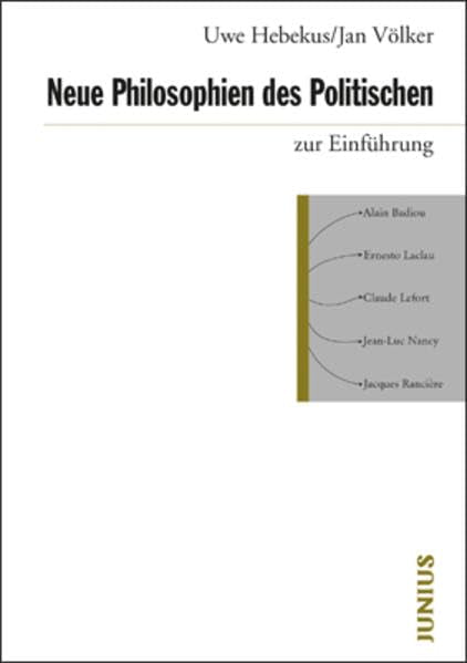 Neue Philosophien des Politischen zur Einführung Philosophy