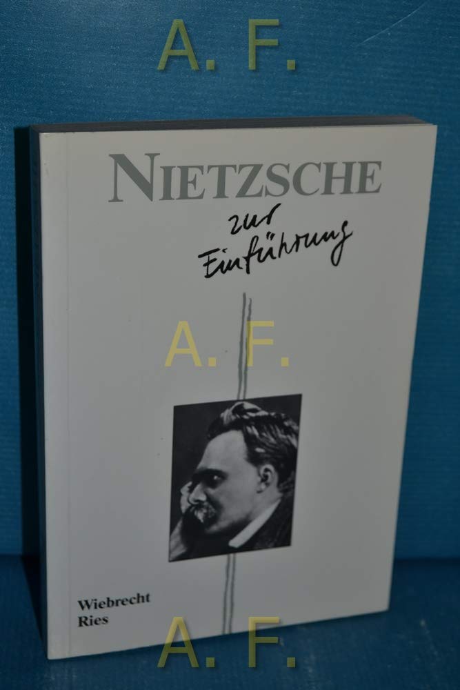 Nietzsche zur Einführung University books