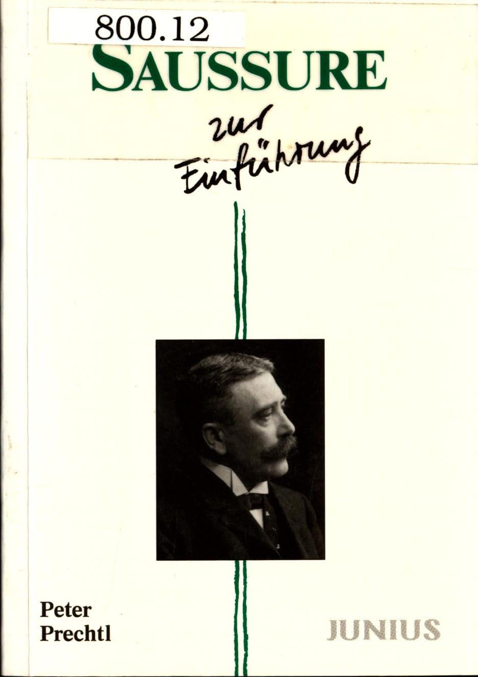 Product Image: Saussure zur Einführung
