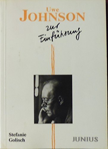 Product Image: Uwe Johnson zur Einführung