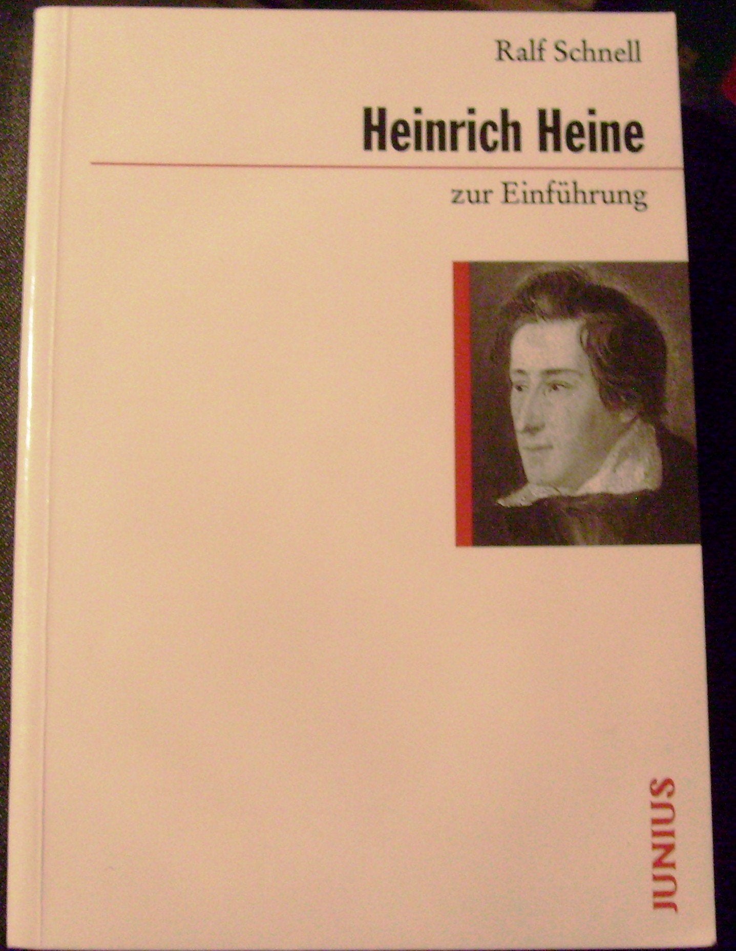 Heinrich Heine zur Einführung Art & Literature
