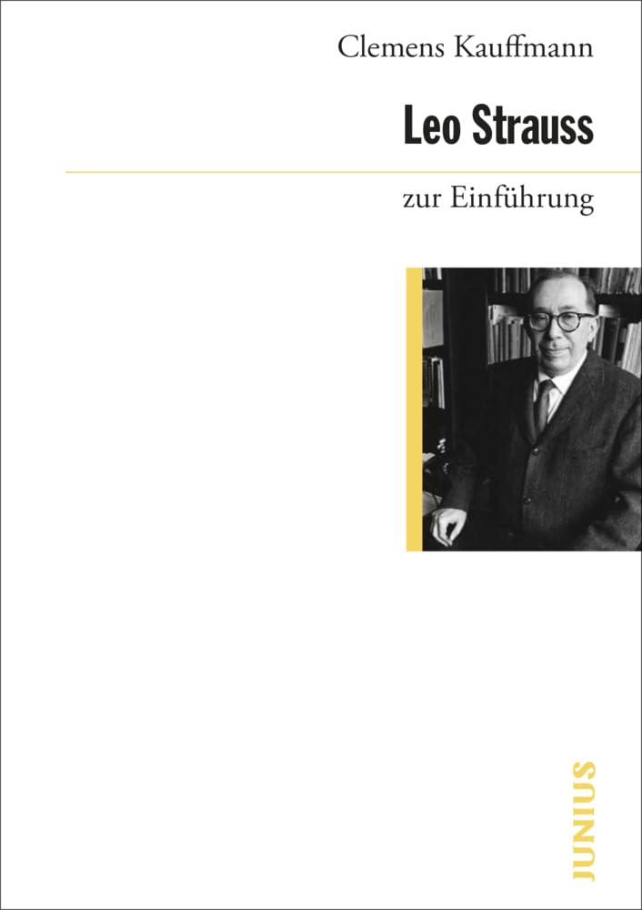 Leo Strauss zur Einführung Philosophy
