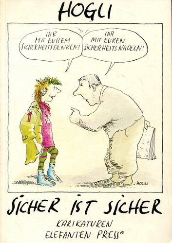 Sicher ist sicher. Karikaturen Second-hand books on film, art and culture