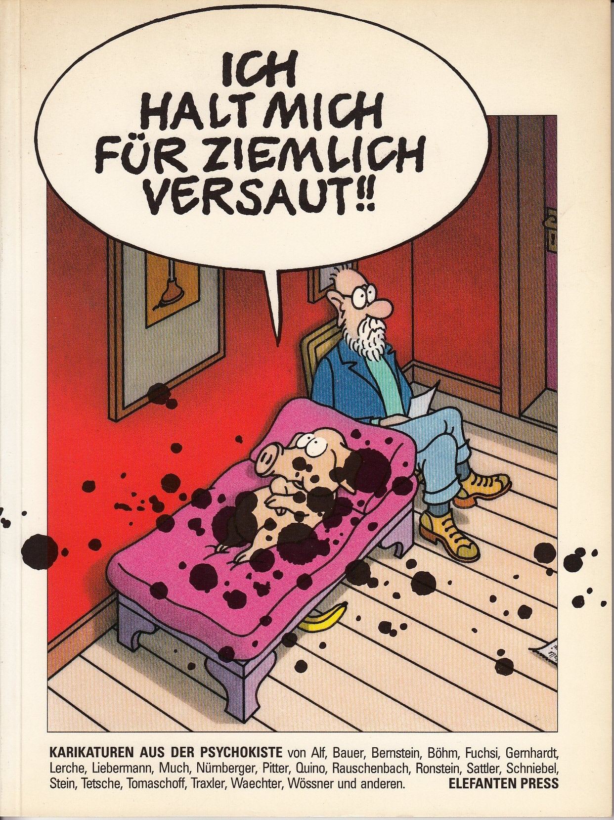 Ich halt mich für ziemlich versaut. Karikaturen und Comics Books