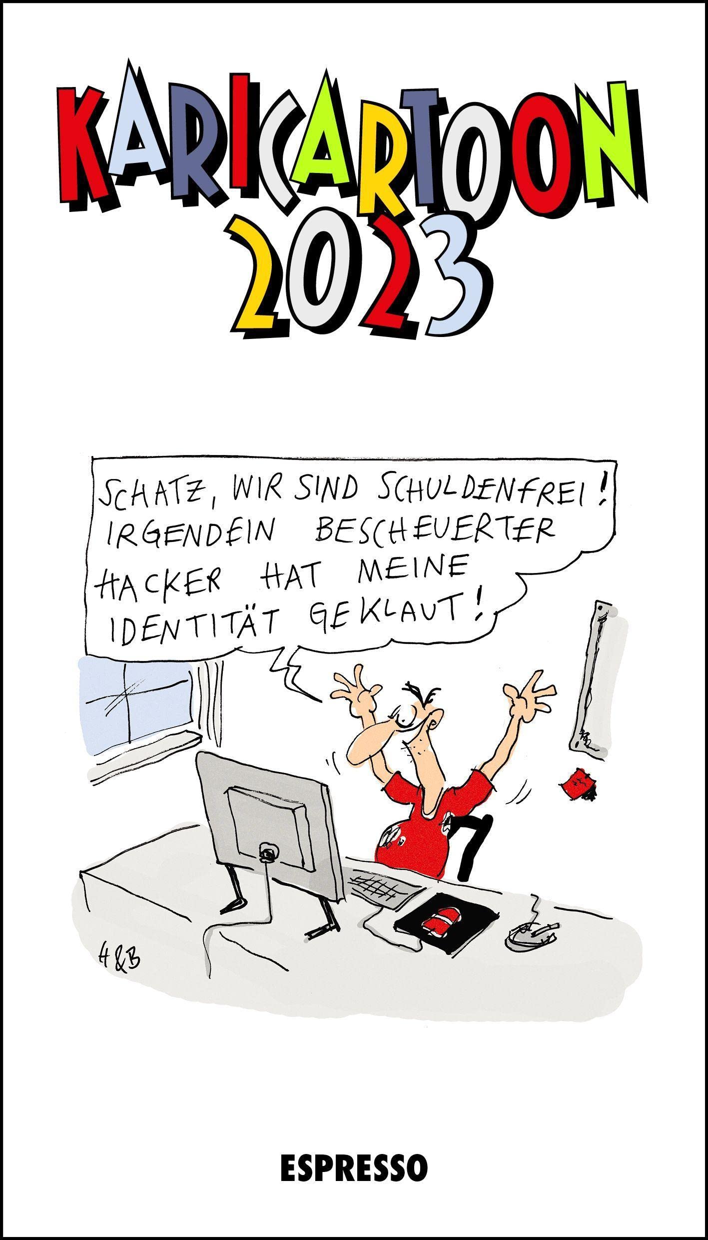 KARICARTOON 2023: 365 Kari-Cartoons von 90 ZeichnerInnen Manga