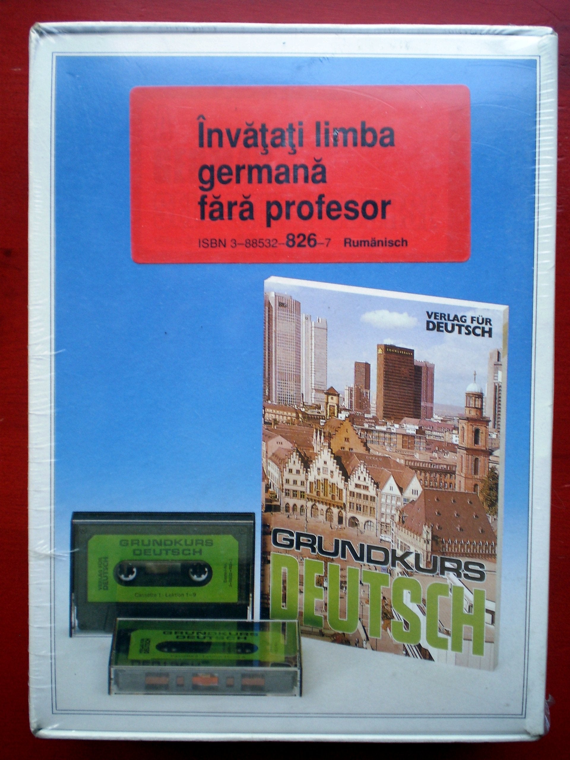 Grundkurs Deutsch, Lehrbuch und grammatisches Arbeitsbuch, m. 2 Cassetten, Rumänische Ausgabe, m. Leitfaden u. Glossar Books