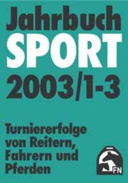 Jahrbuch Sport 2003 / 1-3 Pets