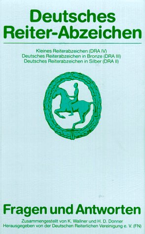 Deutsches Reiter-Abzeichen. Kleines Reiterabzeichen (DRA IV). Deutsches Reiterabzeichen in Bronze (DRA III). Deutsches Reiterabzeichen in Silber (DRA II) Leisure & Fun
