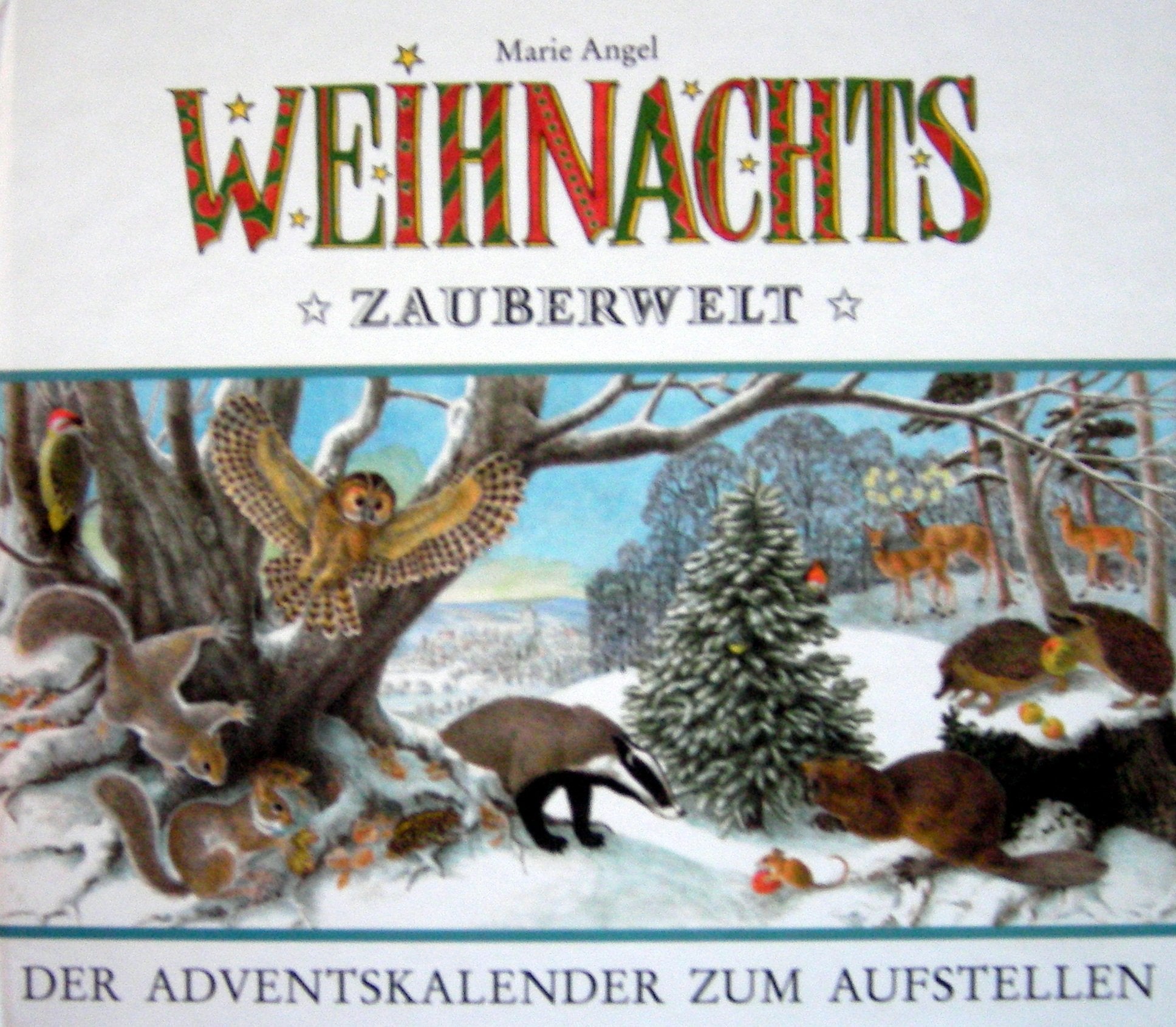 Advents- Kalender Weihnachtszauberwelt. Ein Adventskalender in Buchform mit 14 Leporello- Seiten Calendars
