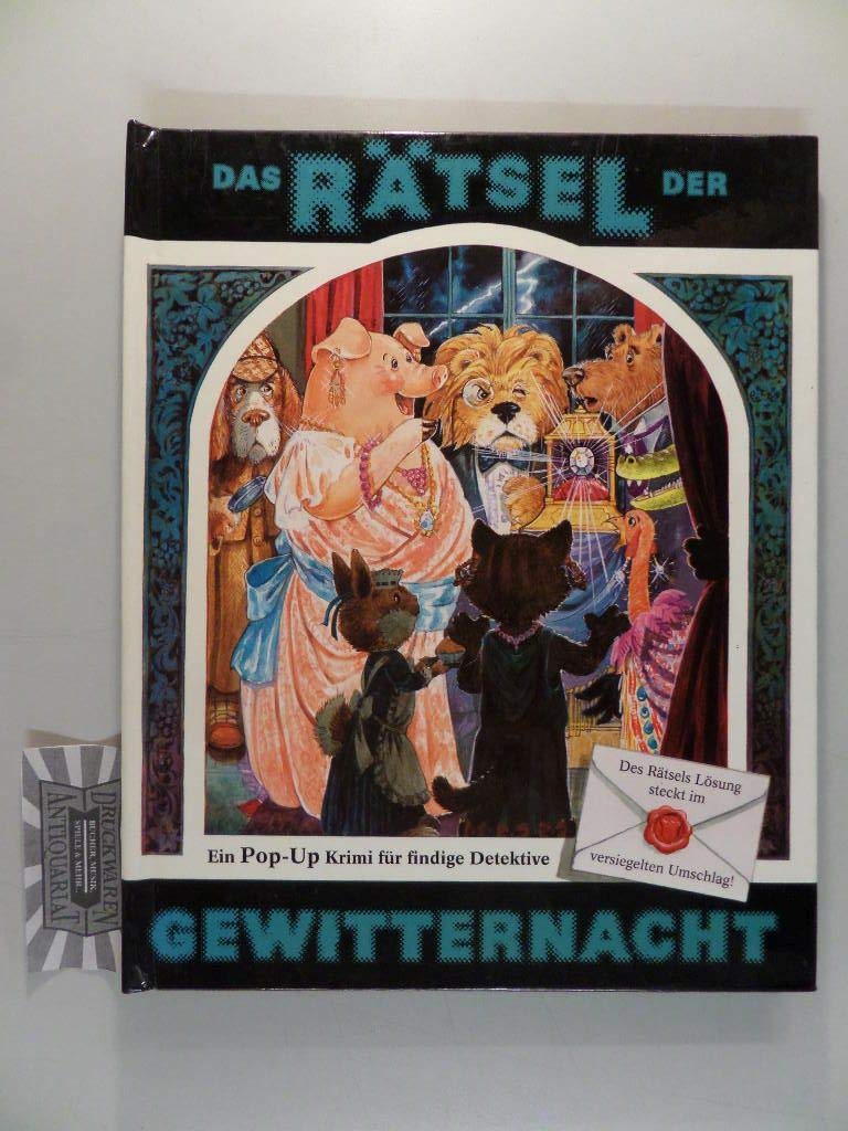 Das Rätsel der Gewitternacht: Ein Pop-up-Krimi für kleine Detektive Books