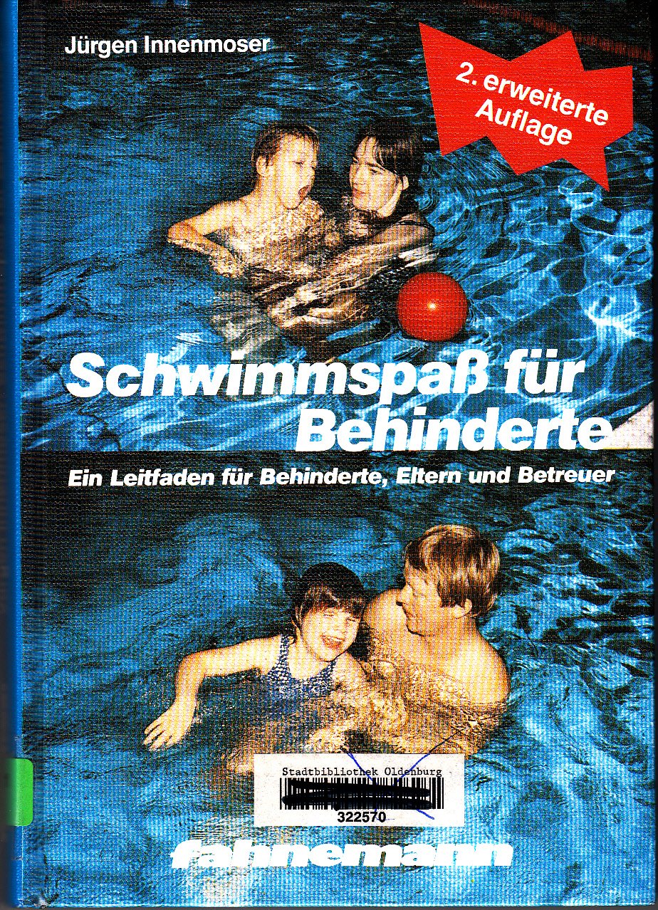Schwimmspaß für Behinderte - Innenmoser, Jürgen book