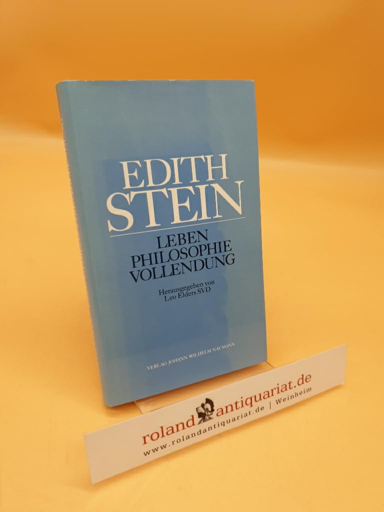 Edith Stein. Leben - Philosophie - Vollendung. Abhandlungen des internationalen Edith-Stein-Symposiums Rolduc, 2.-4. November 1990 Science