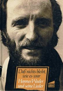 Daß nichts bleibt, wie es war. Hannes Wader und seine Lieder Books