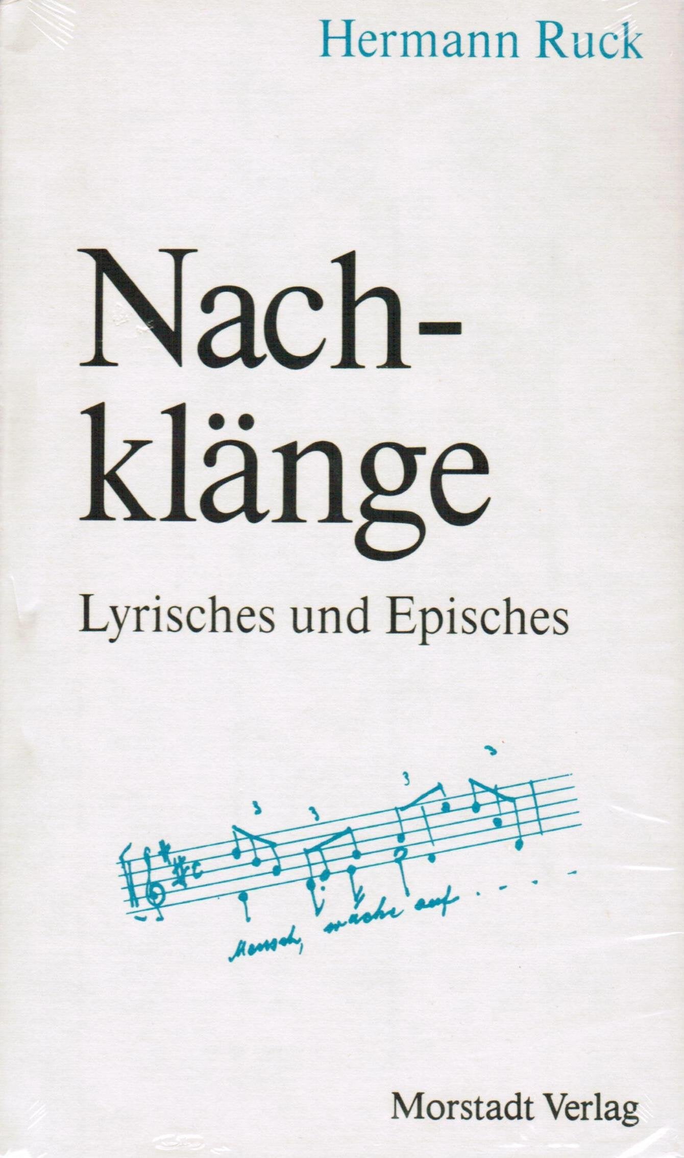 Nachklänge. Lyrisches und Episches Books