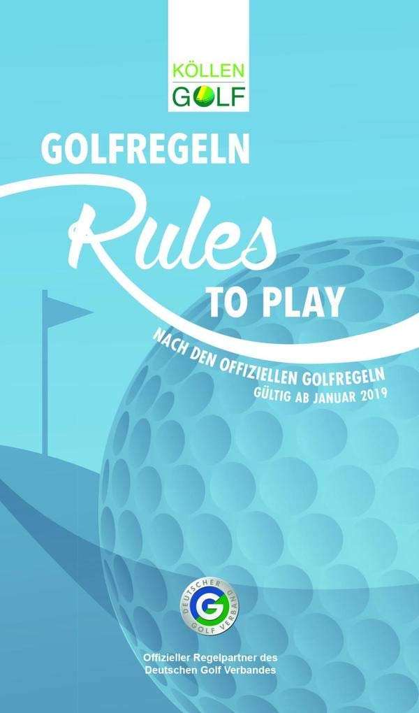 Golfregeln - Rules to play Leisure & Fun