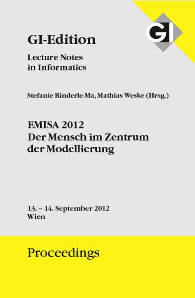 Proceedings 206  EMISA 2012 - Der Mensch im Zentrum der Modellierung book