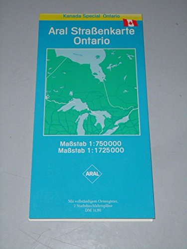 Kanada Special Straßenkarten, Ontario book
