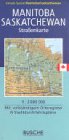 Kanada Special Straßenkarten, Manitoba, Saskatchewan Maps & Plans