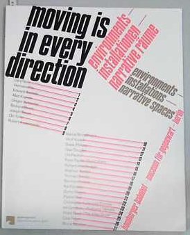 moving is in every direction. Environments – Installationen – Narrative Räume. 17.03.2017 bis 24.09.2017 Hamburger Bahnhof - Museum für Gegenwart - Berlin Books