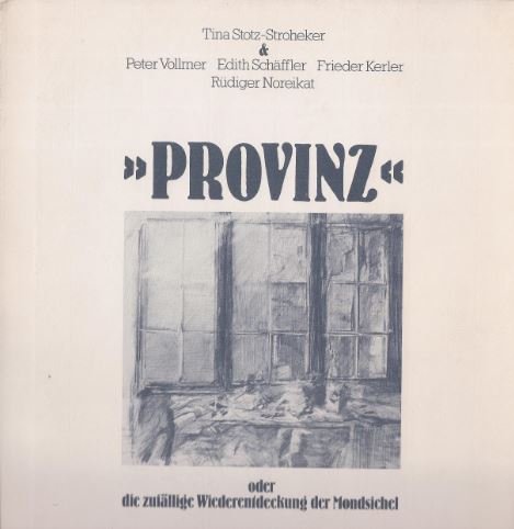 'Provinz' oder die zufällige Wiederentdeckung der Mondsichel. Books
