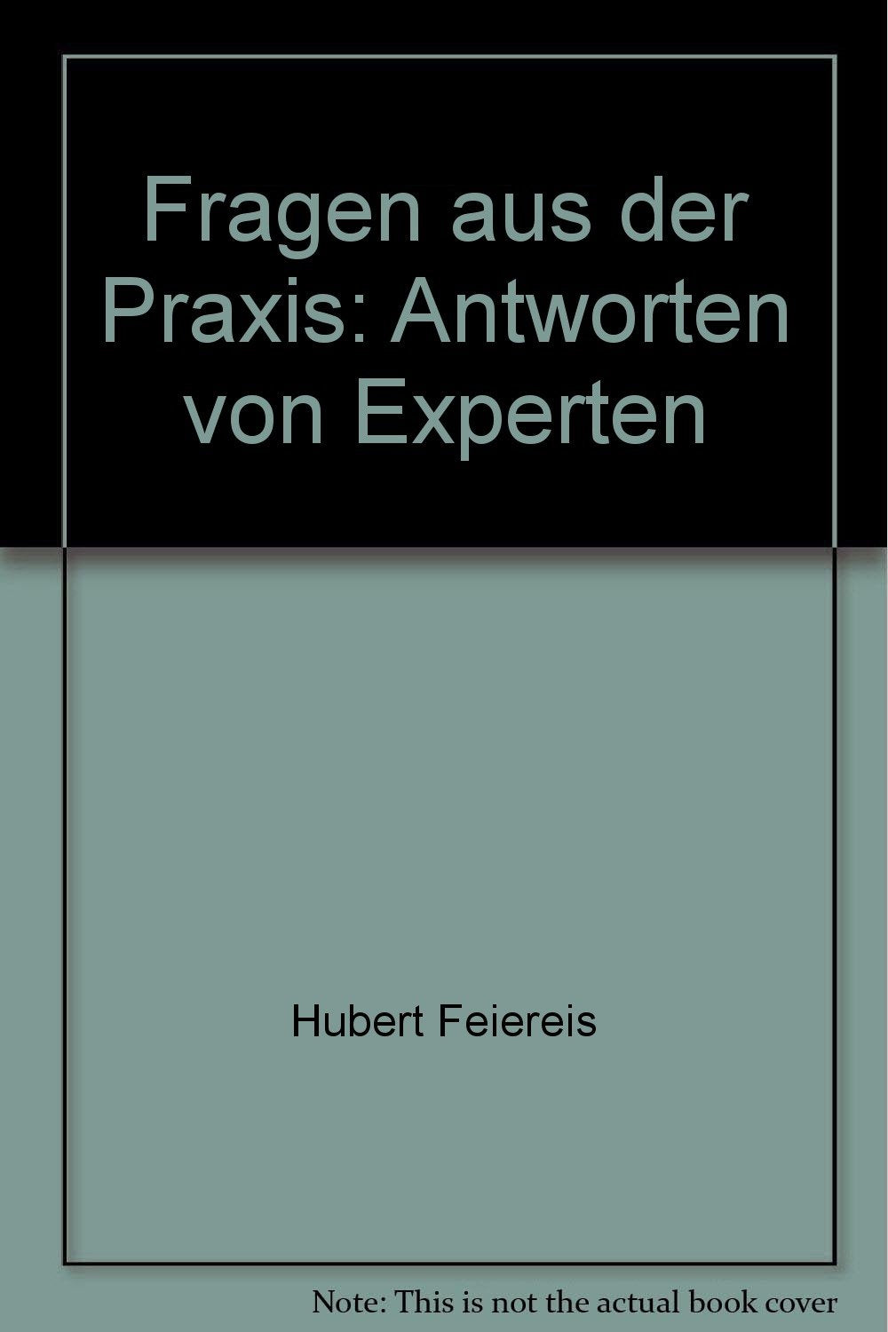 Fragen aus der Praxis - Antworten von Experten Books
