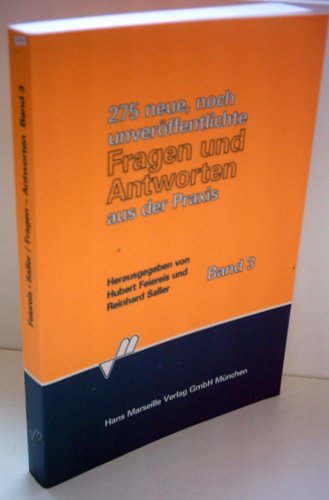 Hubert Feiereis: 275 neue, noch unveröffentlichte Fragen und Antworten aus der Praxis Books