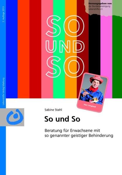 So und So: Beratung für Erwachsene mit sogenannter geistiger Behinderung Education & Training