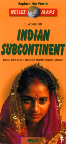 Indian Subcontinent (Nelles Map) Leisure, Home & Garden
