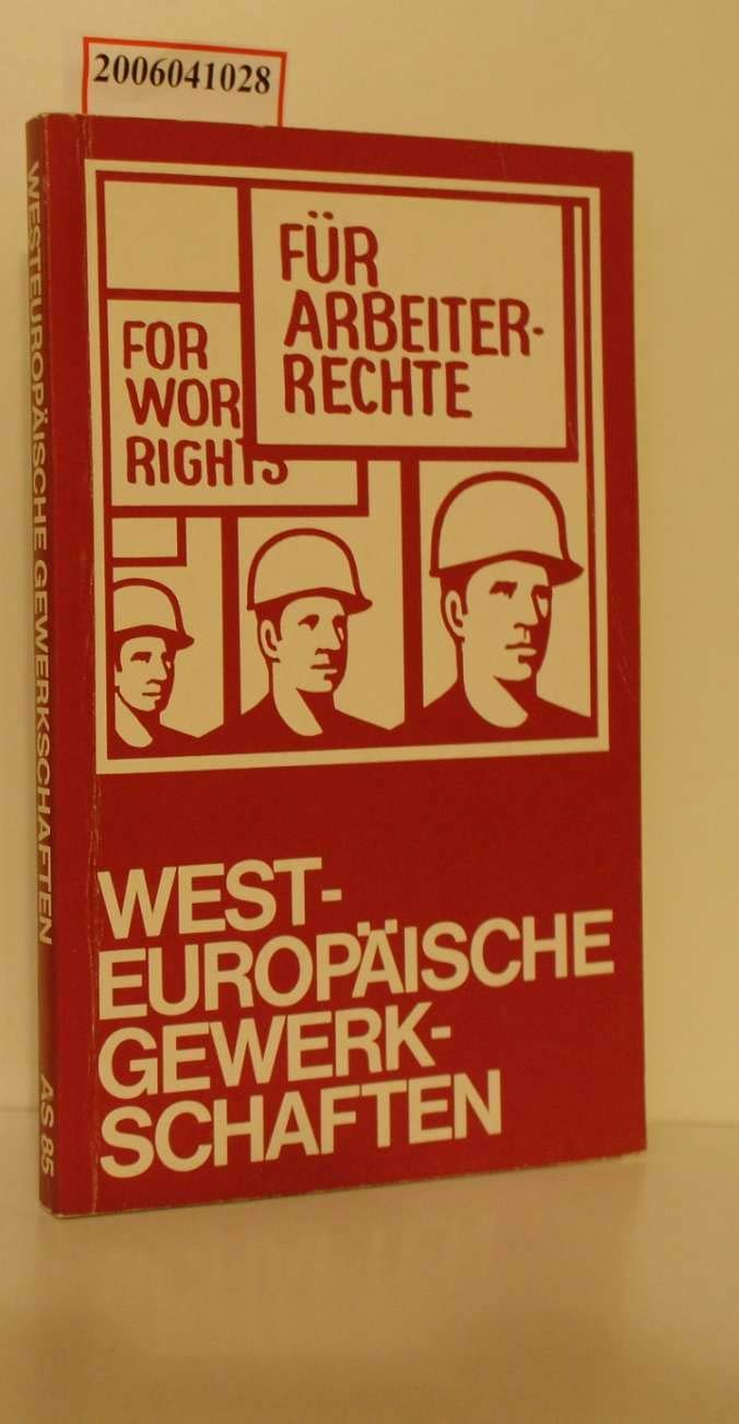 Westeuropäische Gewerkschaften. Krisenbewältigung im Vergleich book