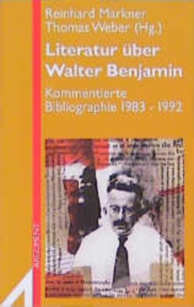 Product Image: Literatur über Walter Benjamin