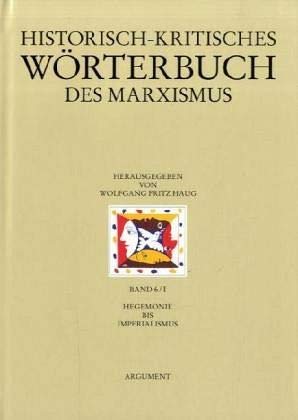 Historisch-kritisches Wörterbuch des Marxismus Philosophy