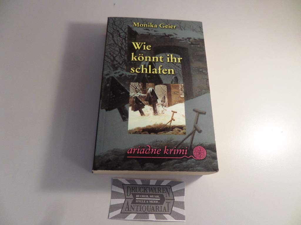 Wie könnt ihr schlafen Contemporary literature