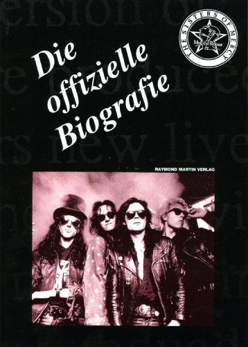 The Sisters Of Mercy Die offizielle Biografie Format Din A 4 exklusive Fotos Books