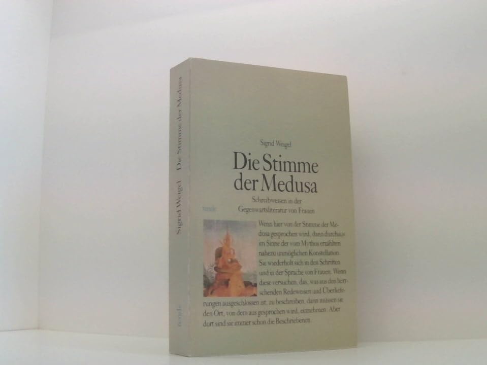 Die Stimme der Medusa. Schreibweisen in der Gegenwartsliteratur von Frauen Professional & Reference Books