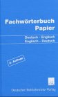 Wörterbuch Papier: Englisch-Deutsch /Deutsch-Englisch Foreign Languages ​​& Dictionaries