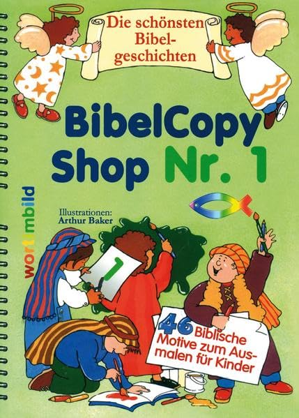 Bibel Copy Shop Nr. 1: Biblische Motive zum Ausmalen für Kinder Religion & Esotericism