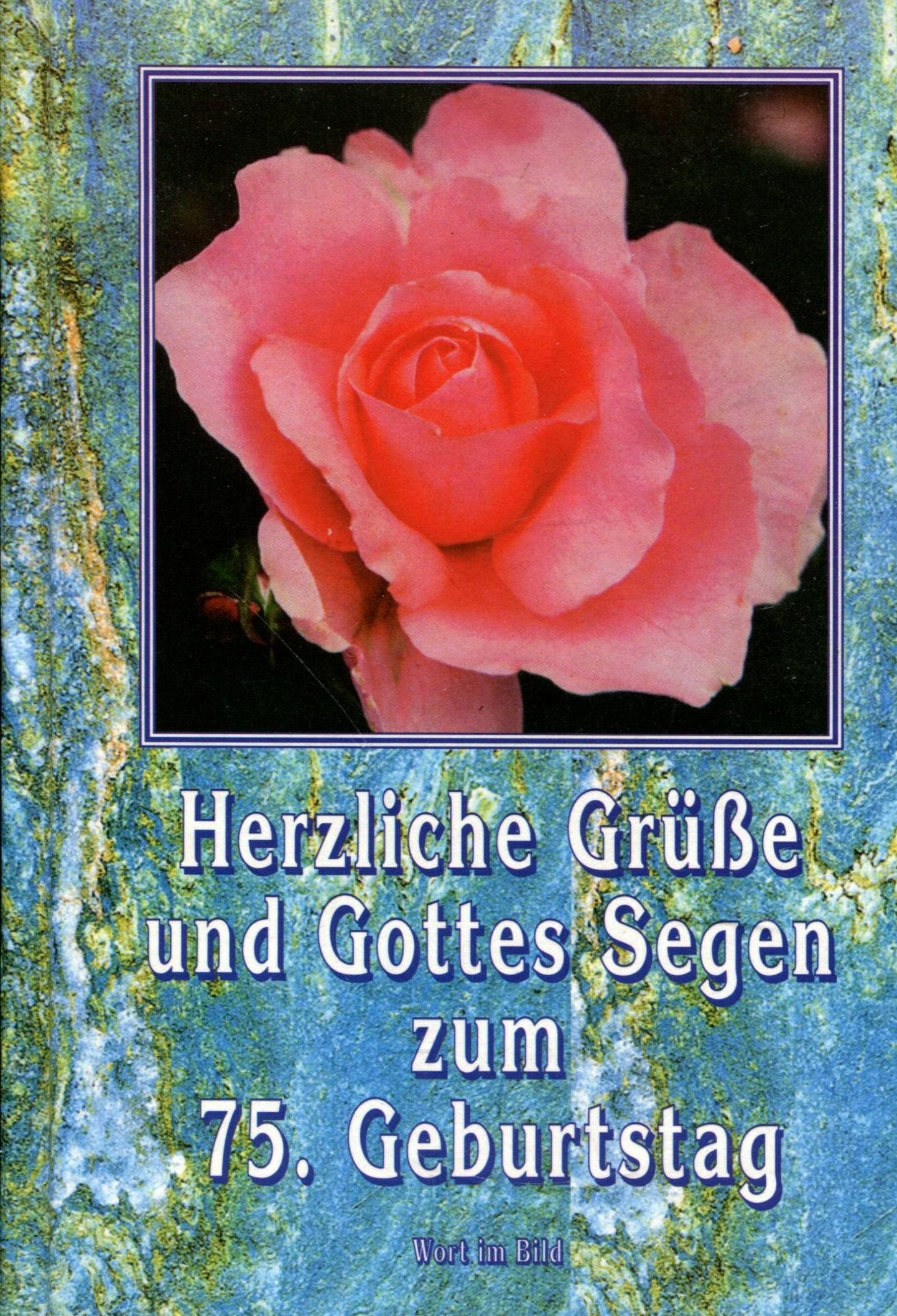 Herzliche Segenswünsche zum 75. Geburtstag Religion & Esotericism
