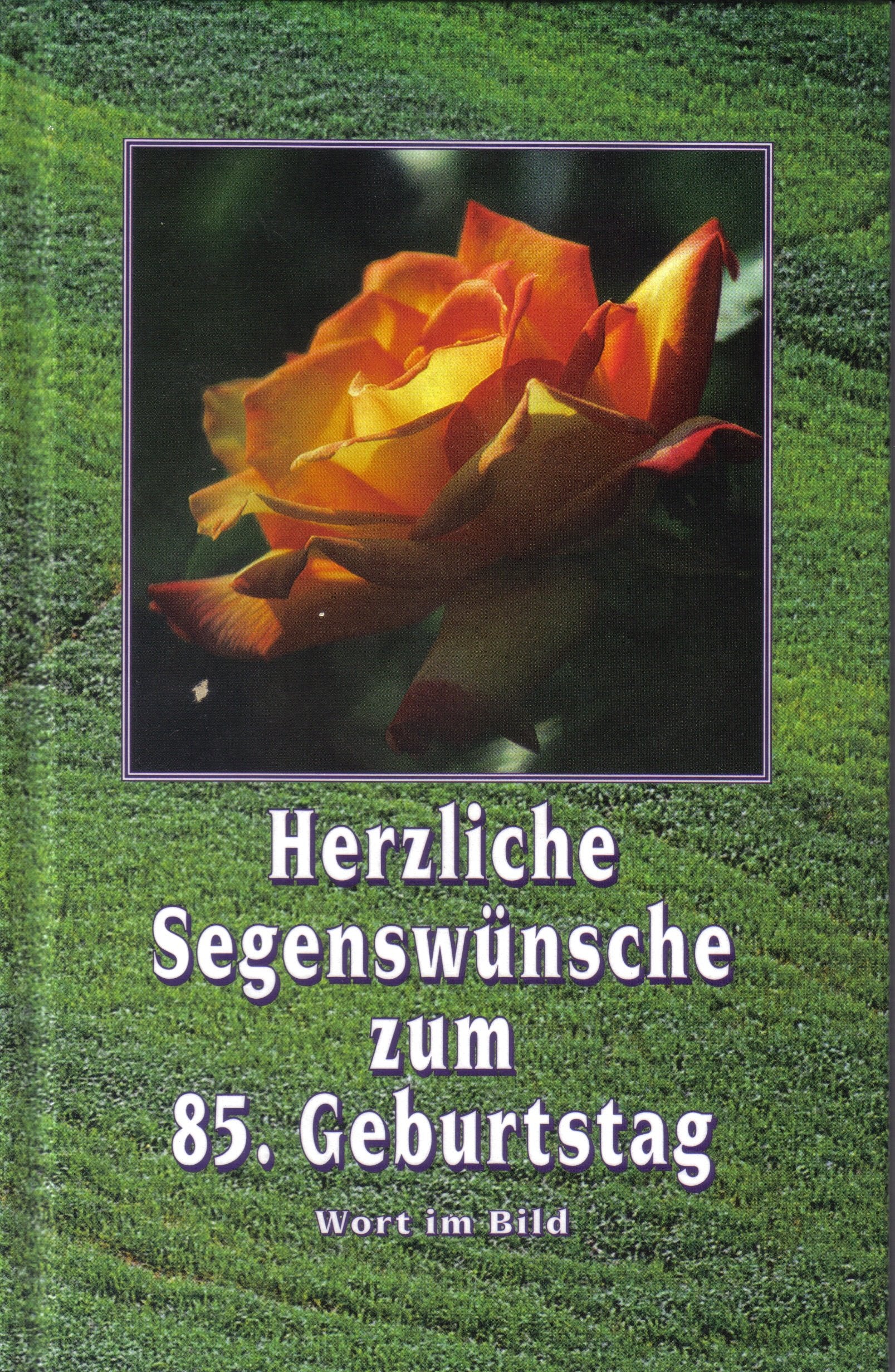 Herzliche Segenswünsche zum 85. Geburtstag Religion & Esotericism