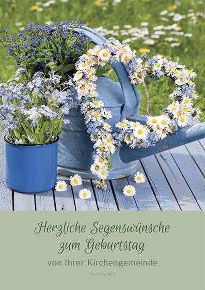 Herzliche Segenswünsche zum Geburtstag: von Ihrer Kirchengemeinde Religion & Esotericism