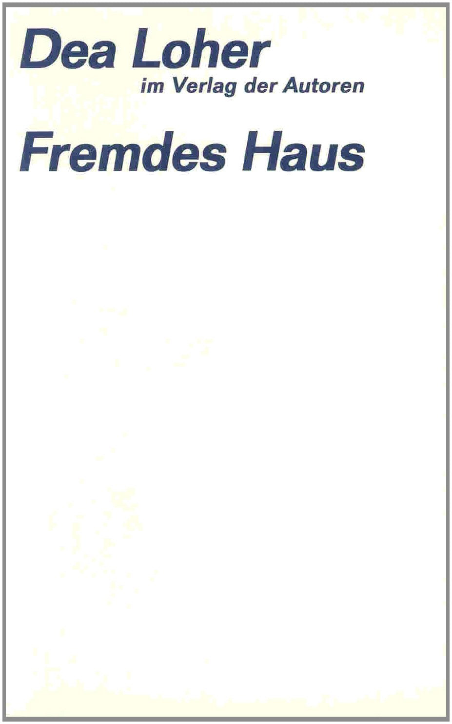 Product Image: Fremdes Haus