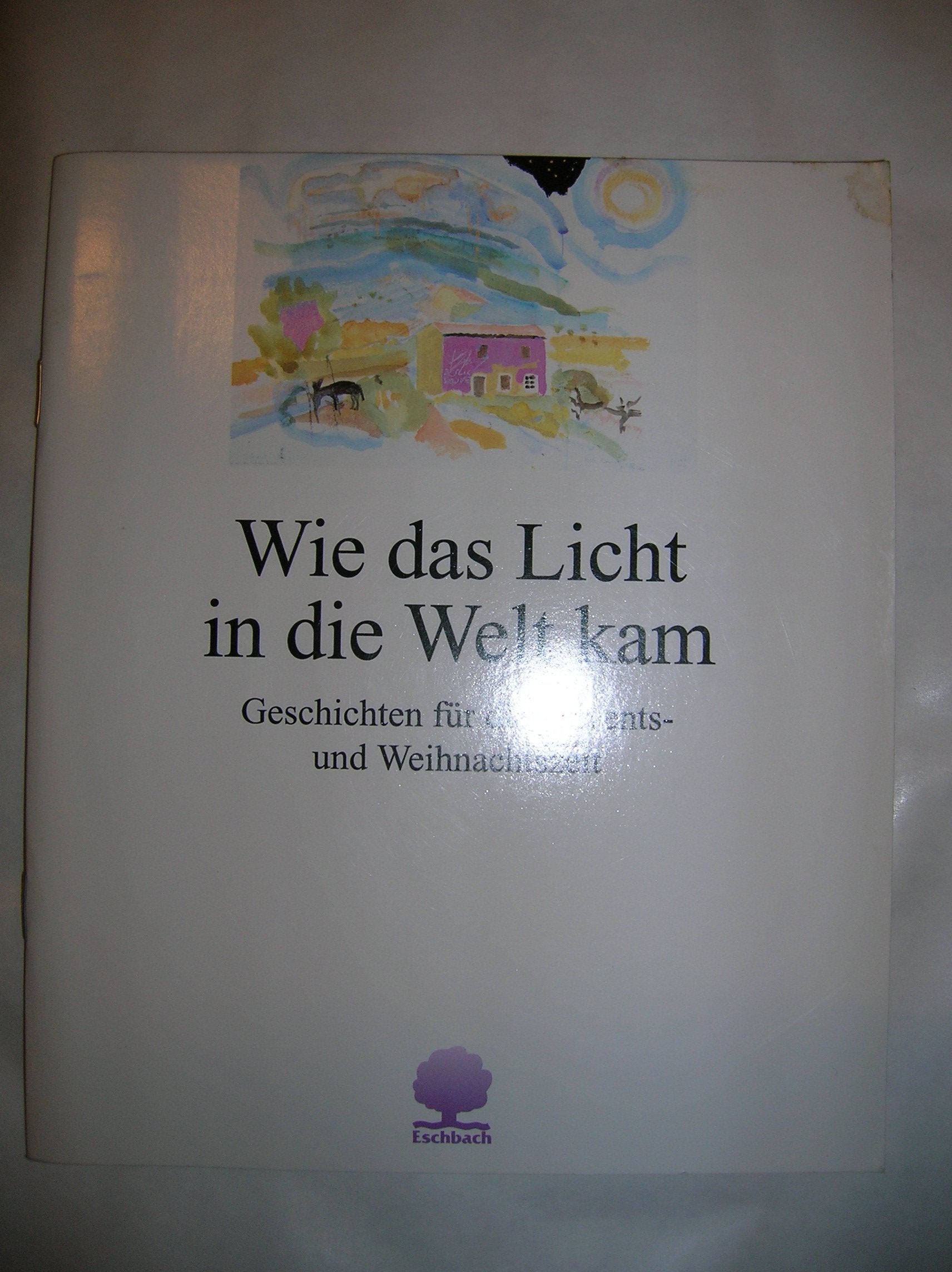 Wie das Licht in die Welt kam: Geschichten zur Advents- und Weihnachtszeit (Eschbacher Geschenkhefte) Books