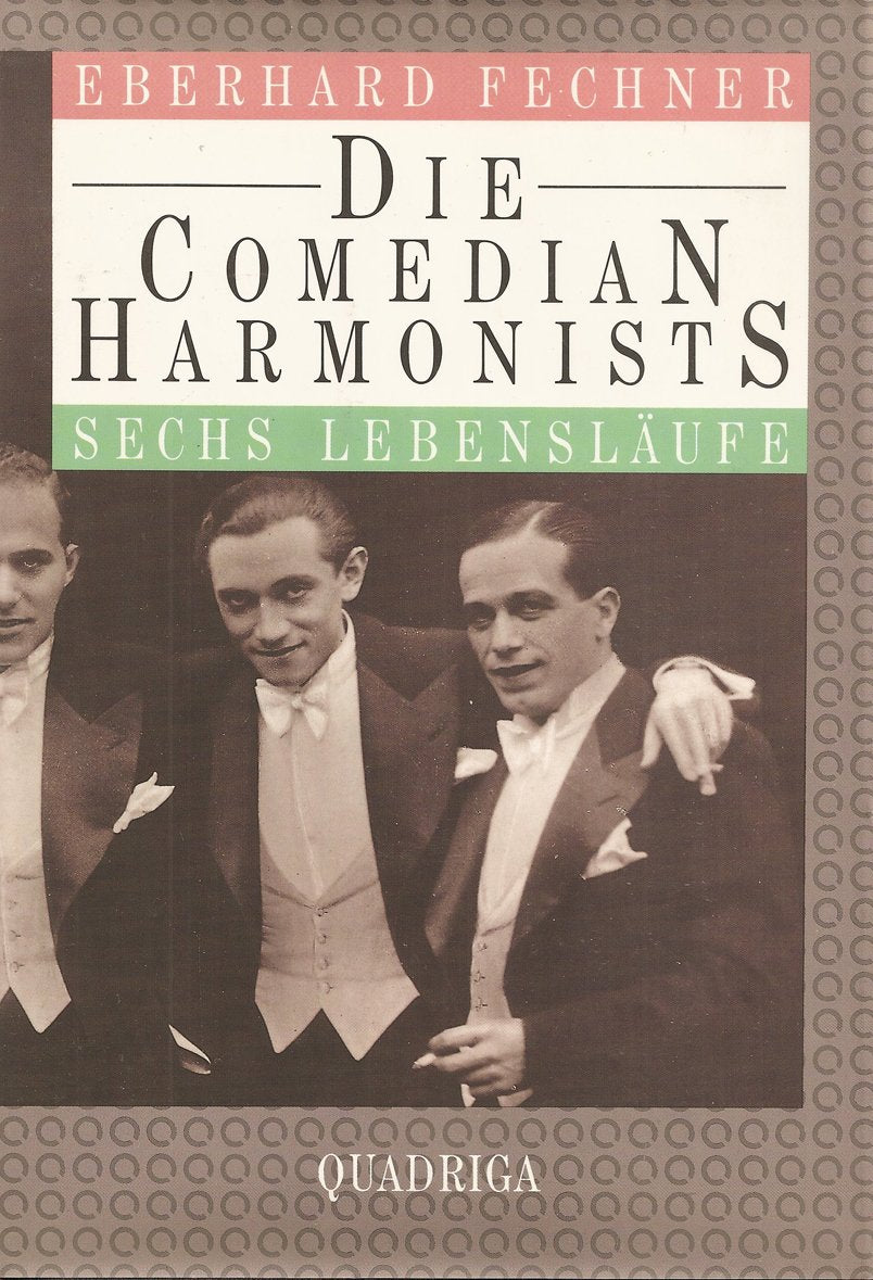 Die Comedian Harmonists. Sechs Lebensläufe Pop culture