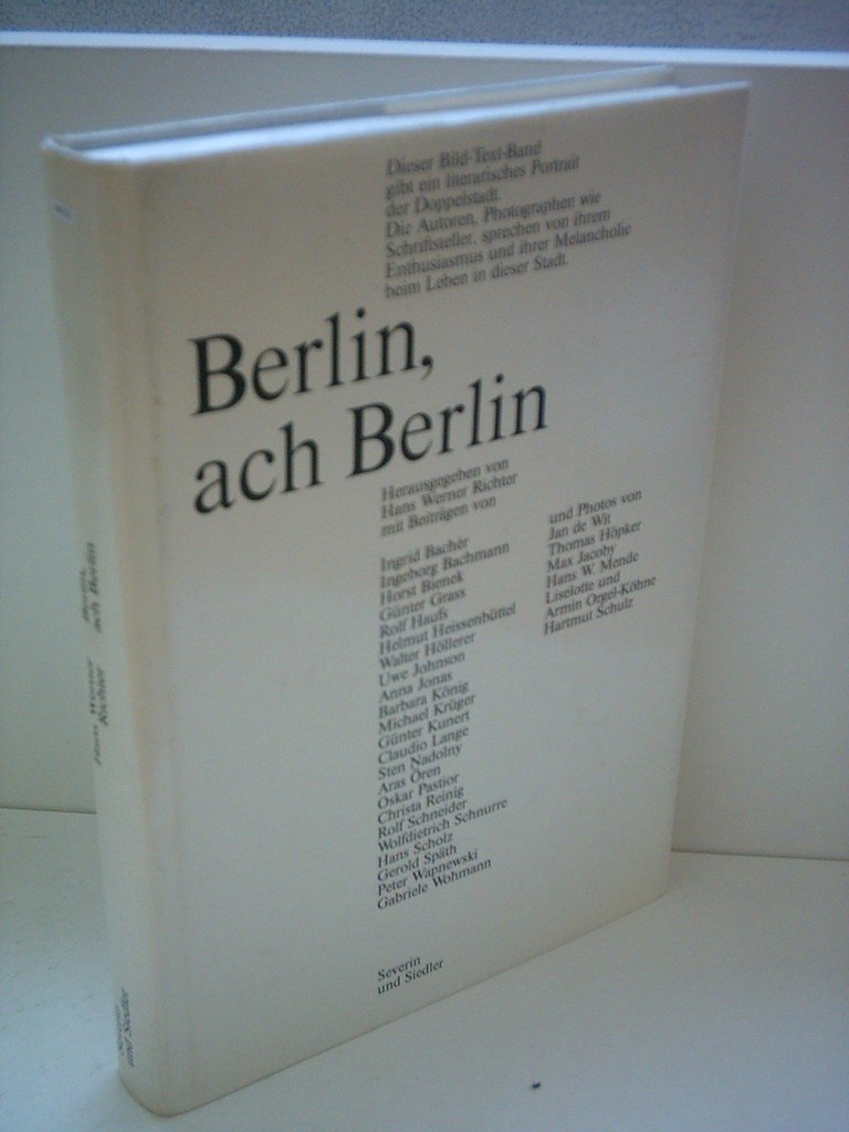 Berlin, ach Berlin Books