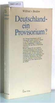 Deutschland, ein Provisorium? Books
