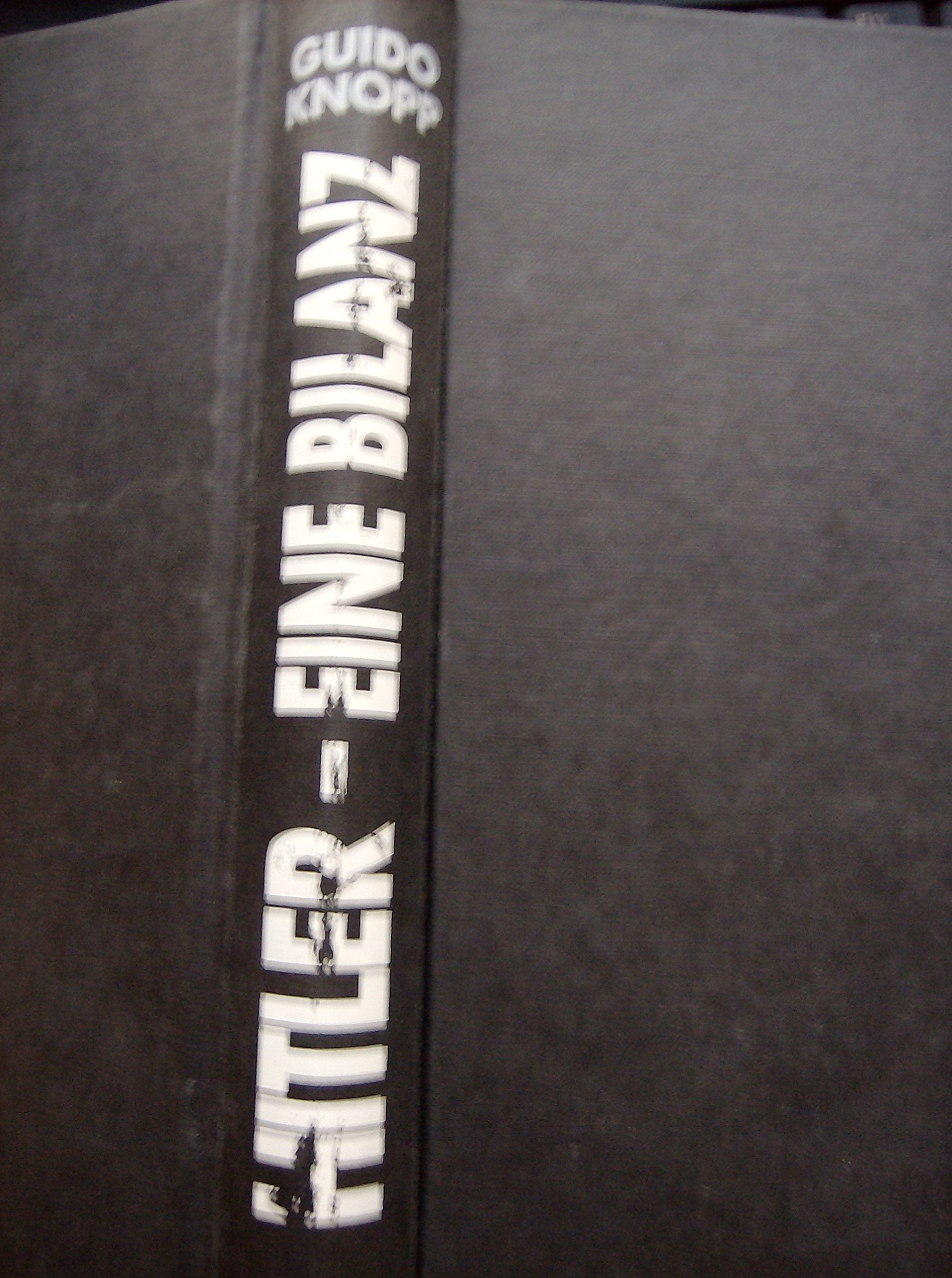 Hitler - Eine Bilanz Second-hand books on film, art and culture