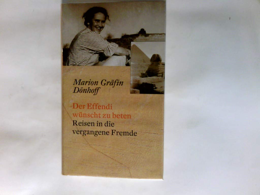 Der Effendi wünscht zu beten: Reisen in die vergangene Fremde Politics & History