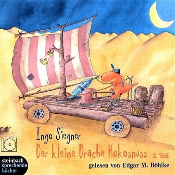 Der kleine Drache Kokosnuss Teil 2. Der dünne Zauberer Ziegenbart. Die dicke Hexe Rubinia. Das Höhlenungeheuer. 1 CD Novels & Short Stories