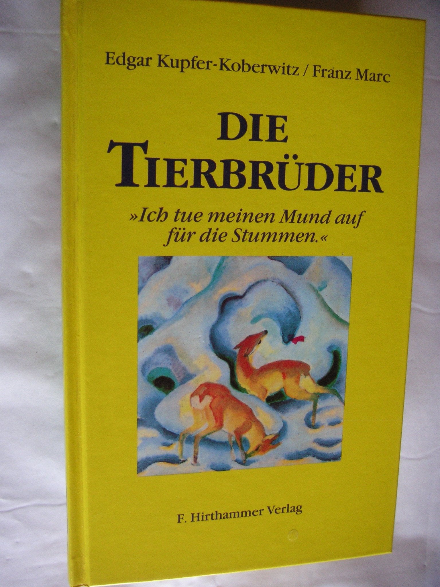 Die Tierbrüder: Ich tue meinen Mund auf für die Stummen Film, Art & Culture
