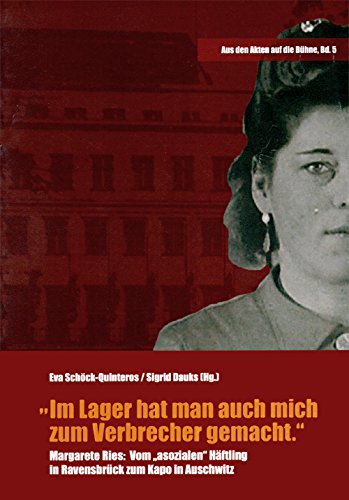 "Im Lager hat man auch mich zum Verbrecher gemacht." book