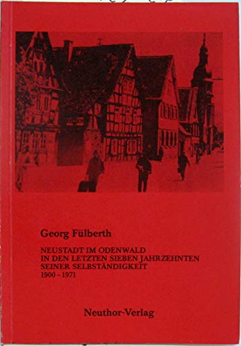 Neustadt im Odenwald in den letzten sieben Jahrzehnten seiner Selbständigkeit 1900-1971 Politics & History